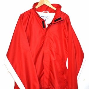 Champion Full Zip Red/White Men's Coat